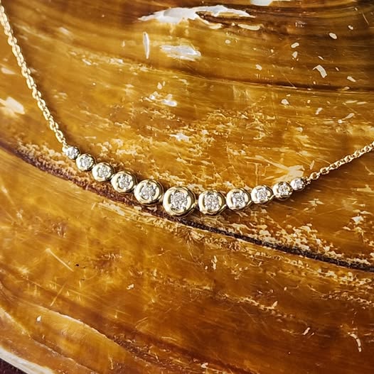 Diamond "Smile" Necklace