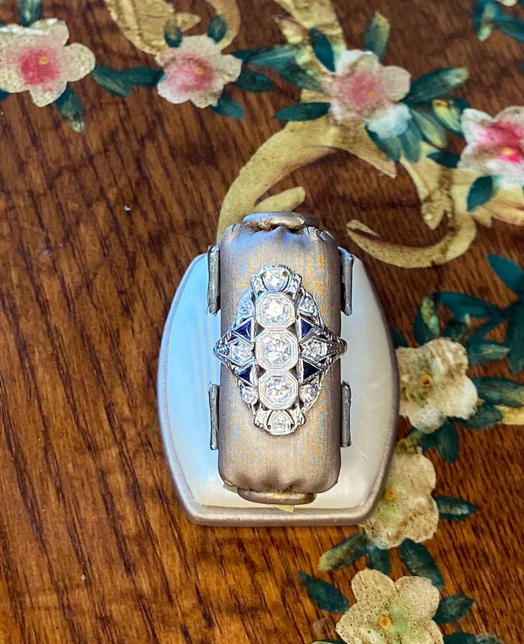 Antique Filigree Diamond Ring